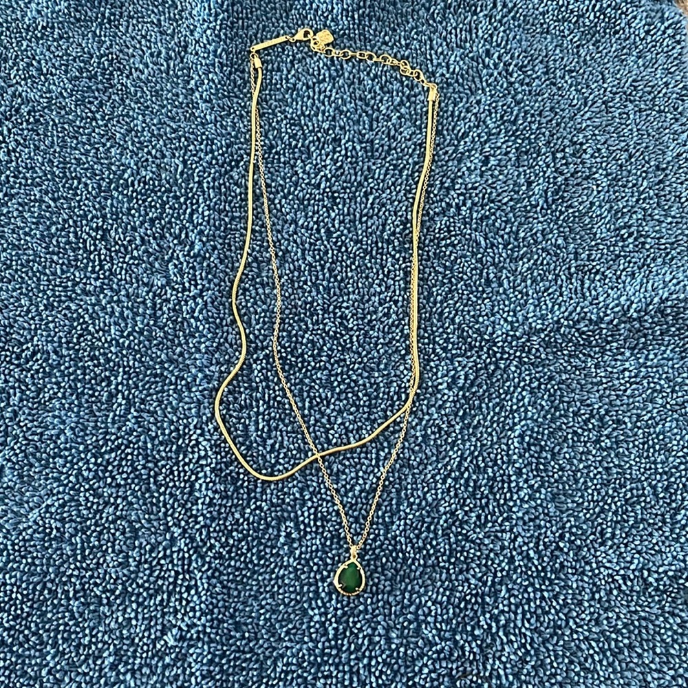 Kendra Scott layered necklace